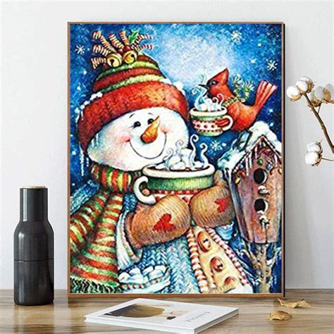 Amazon.com: Kimily DIY Paint by Numbers for Adults Kids Christmas Paint ...