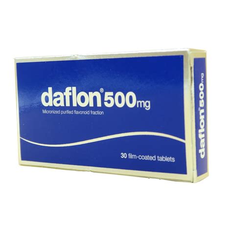 Daflon Tablets 500mg 30s - Alcare Pharmaceuticals Pte Ltd