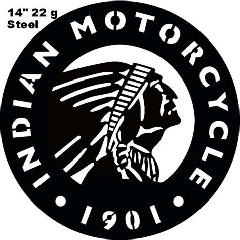 Indian Motorcycle Logo Stencil