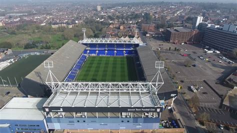 IPSWICH TOWN FOOTBALL CLUB STADIUM DJI PHANTOM DRONE SUFFOLK - YouTube