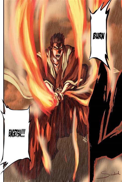 Isshin's shikai: Burn Engetsu! by Sentork on DeviantArt