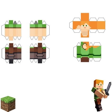 Pixel Papercraft - TRAILER STEVE AND ALEX