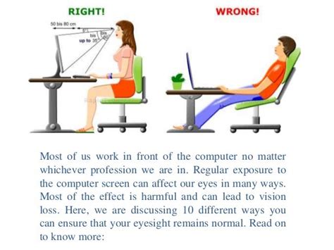 Avoid Eye Strain While Working In Front Of The Computer