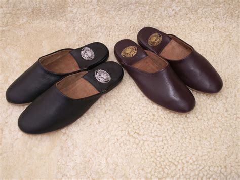 Men’s Leather Mule Slipper – Radford Leather Fashions-Quality Leather and Sheepskin Jackets for ...