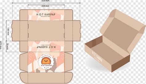 Hot karipap box packaging templates flat 3d sketch classical decor, png | PNGWing