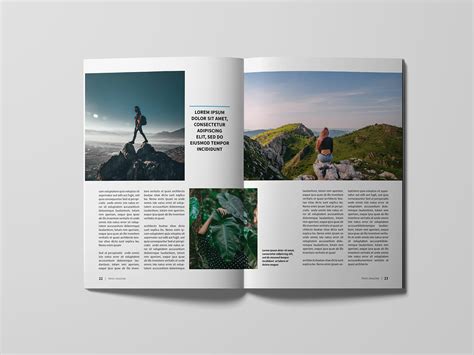 Travel Magazine Template on Behance