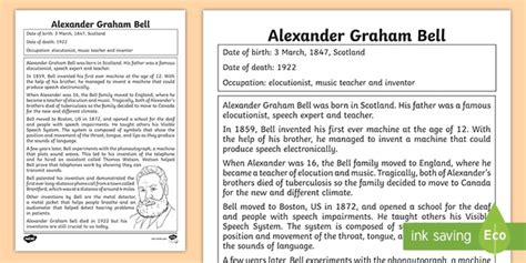 Alexander Graham Bell Essay – Telegraph