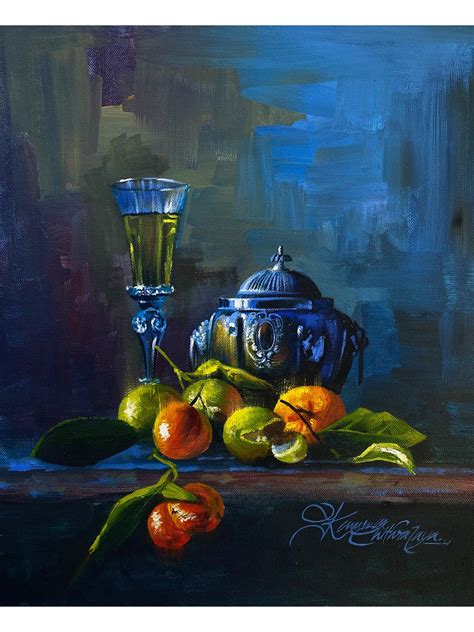 Still Life Paintings Acrylic