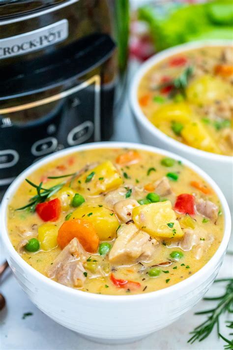 Slow Cooker Chicken Stew - Sweet and Savory Meals