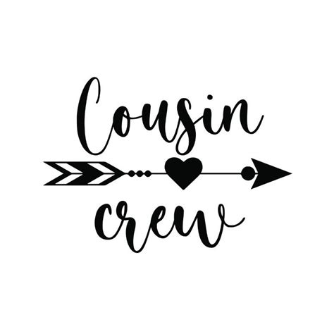 Cousin crew vector artwork - freepng