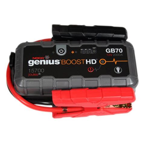 NOCO Boost HD 2000A 12V Ultrasafe Lithium Jump Starter - GB70