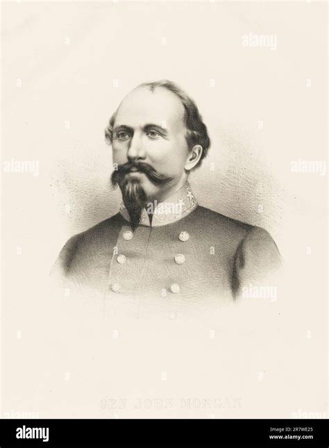 John Hunt Morgan c. 1866-1868 Stock Photo - Alamy