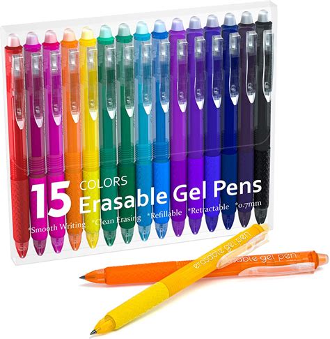 lineon-assorted-colors-gel-erasable-pens-15-pack-erasable-pens