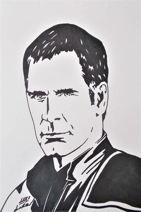 Scott Bakula as Captain Archer | Art, Male sketch, Spray paint