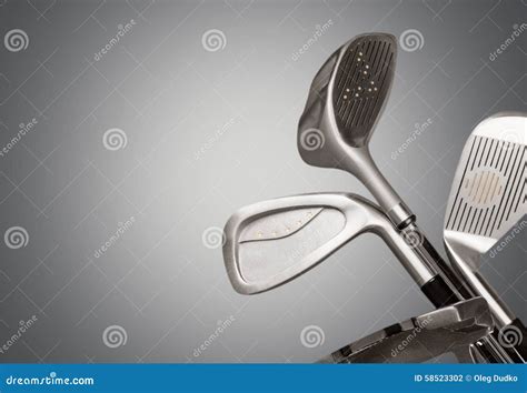 Golf stock photo. Image of equipment, club, hobbies, iron - 58523302