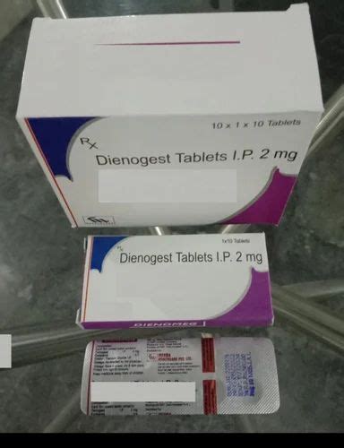 Dienogest Tablets at Rs 980/stripe | Pharmaceuticals Tablet in ...