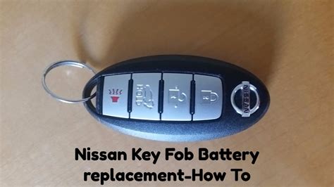 Nissan Rogue Key Fob Battery Replacement DIY, 60% OFF