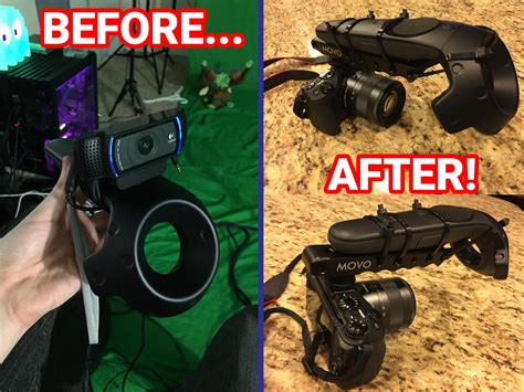 Upgraded my personal mixed reality Camera!... I'd say it's a bit more professional now : r/Vive