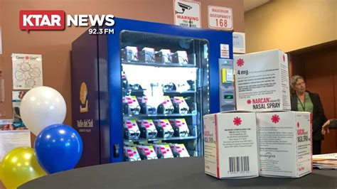 Video: Narcan vending machine unveiled at Phoenix clinic - KTAR.com