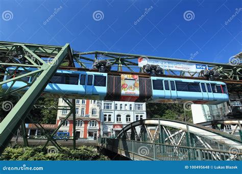 Wuppertal - Suspension Railway Editorial Stock Photo - Image of ...