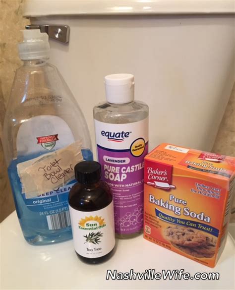 Homemade All-Natural Toilet Bowl Cleaner - Nashville Wife