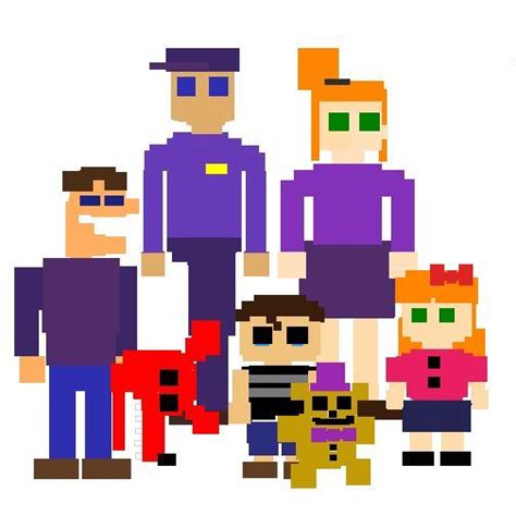 Afton Family | Afton, Fnaf drawings, Fnaf