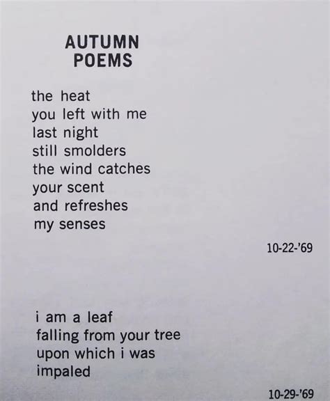 Autumn Poems - Nikki Giovanni [POEM] : r/Poetry