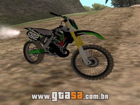 Mods GTA San Andreas: Kawasaki KLX 250S