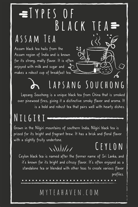 Mastering the Art of Black Tea: Your Guide to Types and Flavors - My Tea Haven