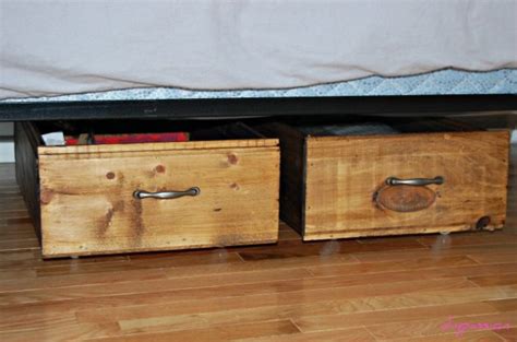 17 Most Creative Ideas To Make Stylish DIY Underbed Storage Drawers