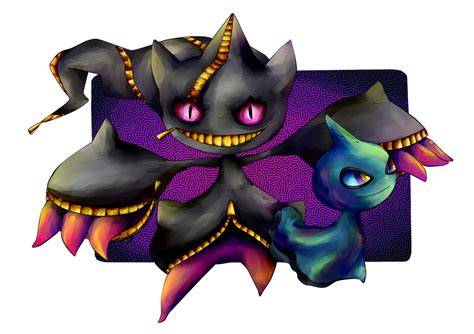 Mega Banette and Shuppet by Iffy-Jiffy on DeviantArt