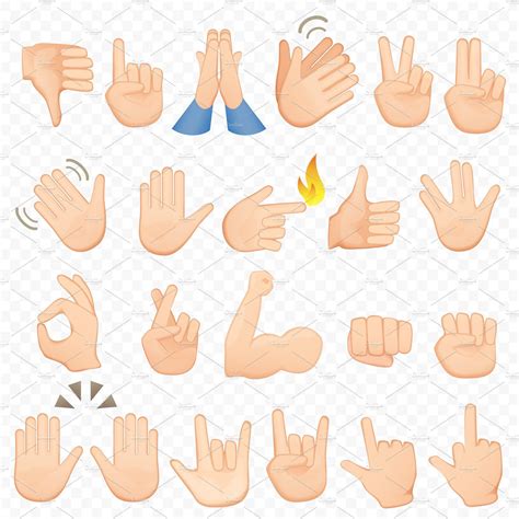 Hands emoji gestures icons | Hand emoji, Hands icon, Emoji set