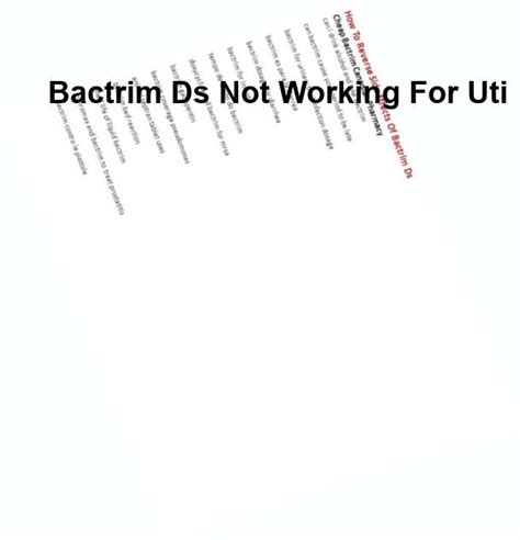 Bactrim ds not working for uti, bactrim ds not working for uti | Online drug shop ...