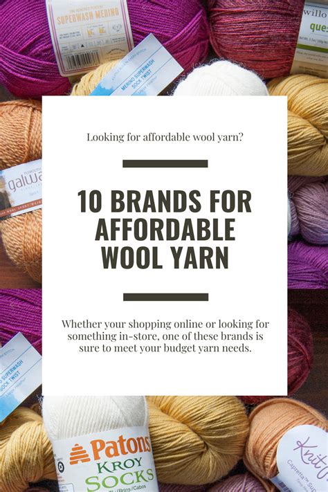 10 Budget Yarn Brands for Affordable Wool Yarn - Budget Yarn Reviews