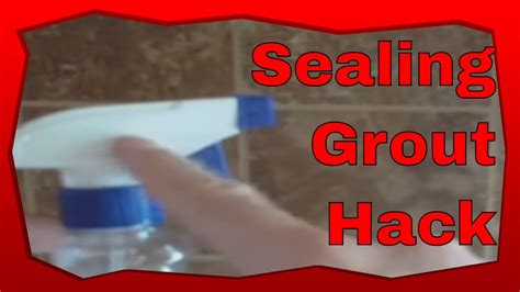 How to Seal Tile and Grout - YouTube