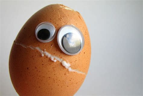 A Face A Day: 365 self portraits and others: Egg on my face ... er, I mean, face on my egg