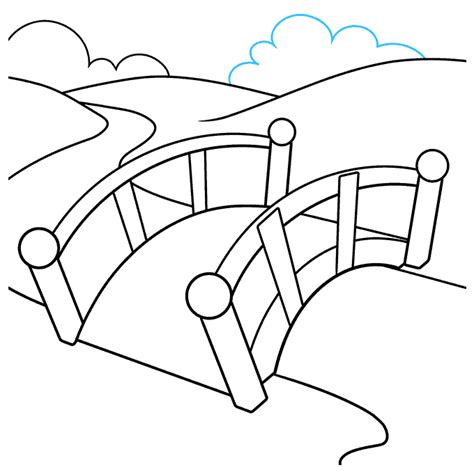 How to Draw a Bridge - Really Easy Drawing Tutorial