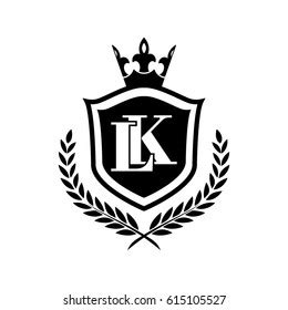 Lk Logo Stock Vector (Royalty Free) 615105527 | Shutterstock