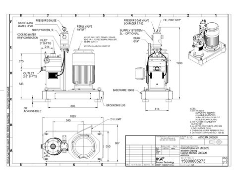 Colloid Mill MK - Inline dispersers / Mills, dispersing machine high shear