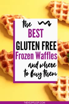 6 Best Gluten Free Frozen Waffles (+ Where to Buy Them!) - The Helpful GF