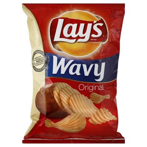 Lay's Potato Chips, Wavy, Original 10.5 oz (207.6 g) | Shop Your Way ...