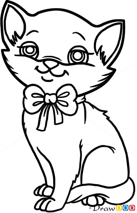 Cute Kitty Cats Drawings - Cat's Blog