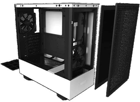 NZXT H510 Flow: PC case with focus on airflow presented