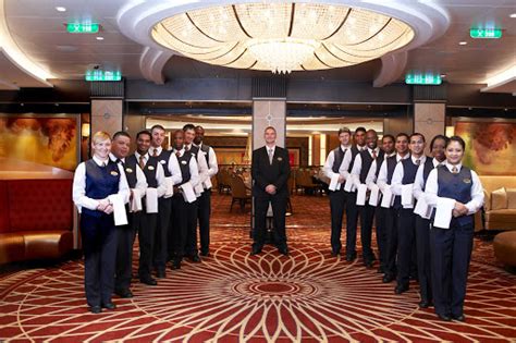 The staff in the dining rooms on Royal Caribbean cruises are charged with making sure that all ...