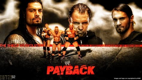 Payback 2014 - The Shield vs Evolution by Oetzi92 on DeviantArt