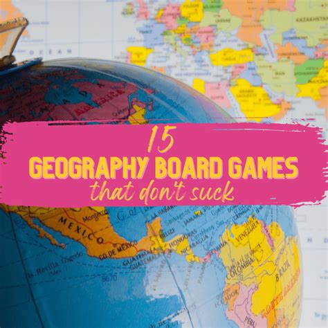 15 Geography Board Games - Homeschool Hideout