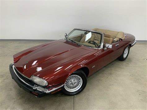 1992 Jaguar XJS 2dr Convertible 49975 Miles Flamenco Red 5.3L Automatic ...