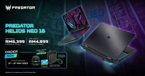 Acer Predator Helios Neo 16: 13th Gen Intel Core CPUs, RTX 40 series ...