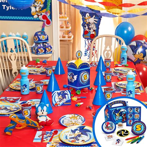 Sonic the Hedgehog Ultimate Party Pack Sonic Birthday Parties, Sonic ...