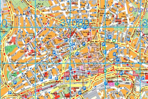 Wuppertal tourist map - Ontheworldmap.com